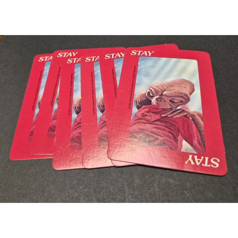 Extra-Terrestrial ET card game Spielberg et Alien Card Game